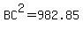 BC%5E2=982.85