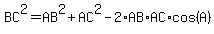BC%5E2=AB%5E2%2BAC%5E2-2%2AAB%2AAC%2Acos%28A%29