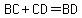 BC+%2B+CD+=+BD