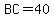 BC+=+40