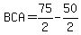 BCA=75%2F2-50%2F2