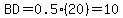 BD=0.5%2820%29=10