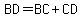 BD=BC%2BCD