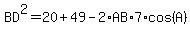 BD%5E2=20%2B49-2%2AAB%2A7%2Acos%28A%29