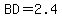 BD+=+2.4