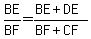 BE%2FBF=%28BE%2BDE%29%2F%28BF%2BCF%29