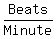 Beats%2FMinute