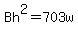 Bh%5E2=703w
