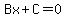 Bx%2BC+=+0