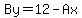By=12-Ax