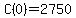 C%280%29=2750