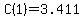 C%281%29+=+3.411