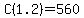 C%281.2%29=560
