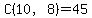 C%2810%2C8%29=45