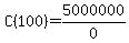 C%28100%29=5000000%2F0