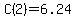 C%282%29+=+6.24