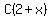 C%282%2Bx%29