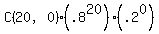 C%2820%2C0%29%2A%28.8%5E20%29%2A%28.2%5E0%29