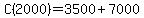 C%282000%29=3500%2B7000