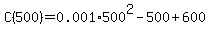 C%28500%29=0.001%2A500%5E2-500%2B600