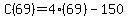 C%2869%29=4%2869%29-150
