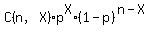 C%28n%2CX%29%2Ap%5EX%2A%281-p%29%5E%28n-X%29