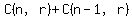 C%28n%2Cr%29+%2B+C%28n-1%2Cr%29