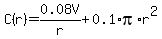 C%28r%29+=+0.08V%2Fr+%2B+0.1%2Api%2Ar%5E2