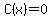 C%28x%29+=+0