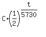C%2A%281%2F2%29%5E%28t%2F5730%29