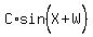 C%2Asin%5E%22%22%28X%2BW%29