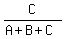 C%2F%28A%2BB%2BC%29