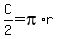 C%2F2+=+pi%2Ar