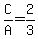 C%2FA=2%2F3