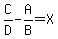 C%2FD-A%2FB=X