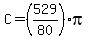 C=%28529%2F80%29pi