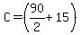 C=%2890%2F2%2B15%29