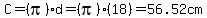 C=%28pi%29d=%28pi%29%2818%29=56.52cm