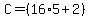 C=+%2816%2A5%2B2%29
