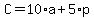 C=10%2Aa%2B5%2Ap