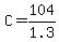 C=104%2F1.3