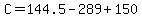 C=144.5-289%2B150