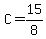 C=15%2F8