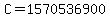 C=1570536900