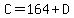 C=164%2BD