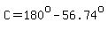 C=180%5Eo-56.74%5Eo