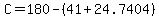C=180-%2841%2B24.7404%29