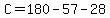 C=180-57-28