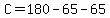 C=180-65-65