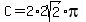 C=2%2A2sqrt%282%29%2Api